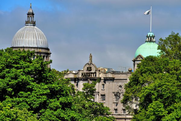His Majesty’s Theatre and St Mark’s Church in Aberdeen, Scotland - Encircle Photos