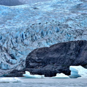 Floating Icebergs at Mendenhall Glacier near Juneau, Alaska - Encircle Photos