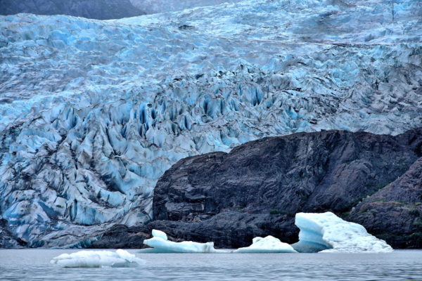 Floating Icebergs at Mendenhall Glacier near Juneau, Alaska - Encircle Photos