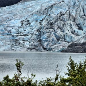 Mendenhall Glacier Ice Blue Terminus near Juneau, Alaska - Encircle Photos