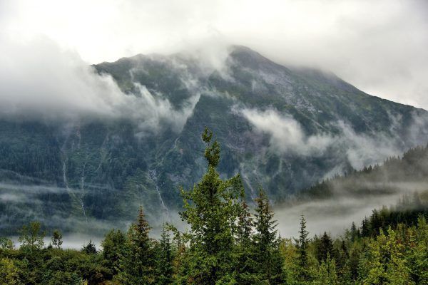 Mountain Fog and Clouds in Juneau, Alaska - Encircle Photos