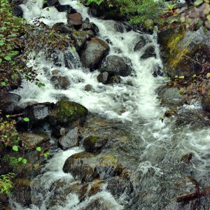 Steep Creek Waterfall near Juneau, Alaska - Encircle Photos