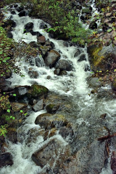 Steep Creek Waterfall near Juneau, Alaska - Encircle Photos