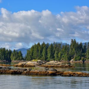 Ancient Lava Flow Islands near Ketchikan, Alaska - Encircle Photos