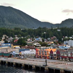 Downtown View of Ketchikan, Alaska - Encircle Photos