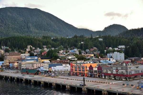 Downtown View of Ketchikan, Alaska - Encircle Photos