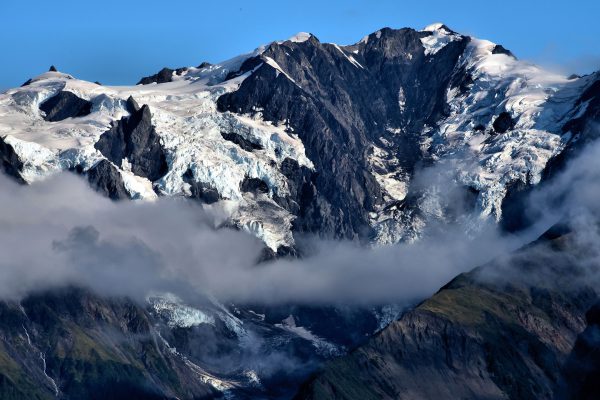 Mountain and Glacier at Wrangell-St. Elias in Alaska - Encircle Photos