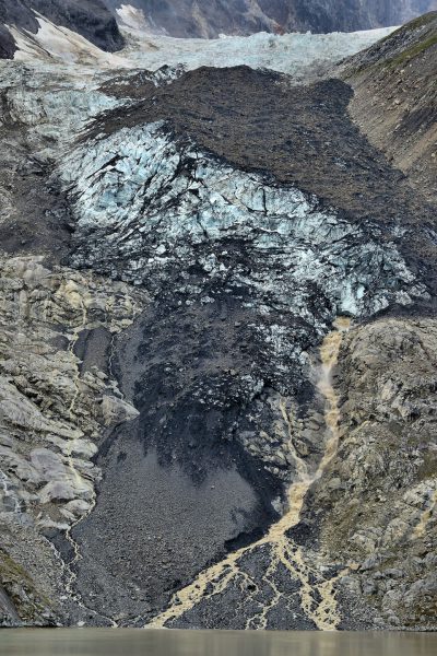 Retreating Glacier with Braided Stream in Alaska - Encircle Photos