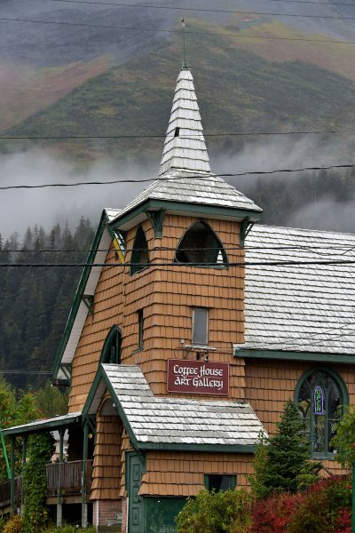 Art and Coffee House in Seward, Alaska - Encircle Photos