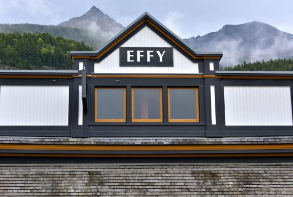 Effy Jewelry Store Roof and Mountain in Skagway, Alaska - Encircle Photos