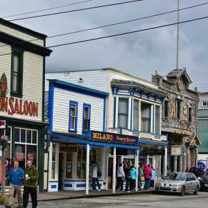 Historic Buildings on Broadway Avenue in Skagway, Alaska - Encircle Photos
