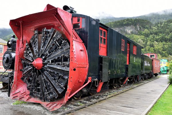 Rotary Snowplow #1 in Skagway, Alaska - Encircle Photos