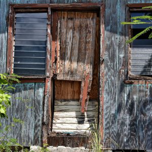 Old Weathered Door in Crab Hill, Antigua - Encircle Photos