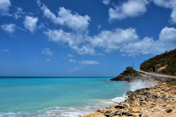 Rocky Southwest Shoreline Off of Old Road in Crab Hill, Antigua - Encircle Photos
