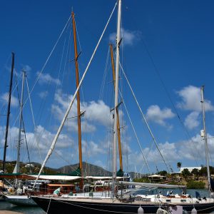 Sailboats Moored in English Harbour, Antigua - Encircle Photos