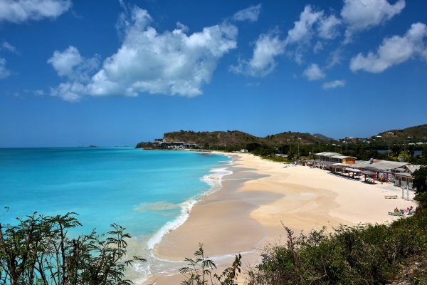 Elevated View of Darkwood Beach near Jolly Harbour, Antigua - Encircle Photos