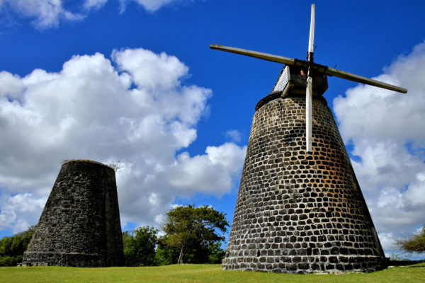 Windmills at Betty’s Hope Sugar Plantation in Pares, Antigua - Encircle Photos