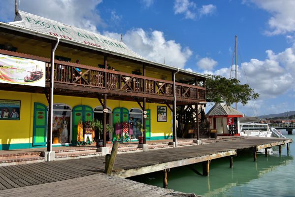 Boardwalk Leading to Redcliffe Quay in St. John’s, Antigua - Encircle Photos