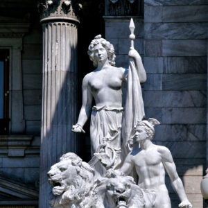 Palace of Argentine Congress Sculptures in Balvanera, Buenos Aires, Argentina - Encircle Photos