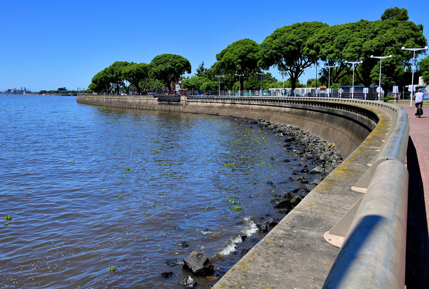 Río de la Plata Promenade in Belgrano, Buenos Aires, Argentina