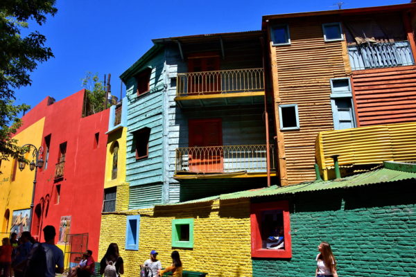 Colorful Buildings at Caminito in La Boca, Buenos Aires, Argentina - Encircle Photos