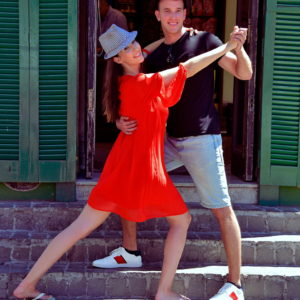 Tango Dancing at Caminito in La Boca, Buenos Aires, Argentina - Encircle Photos