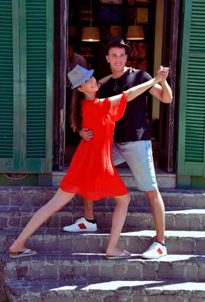 Tango Dancing at Caminito in La Boca, Buenos Aires, Argentina - Encircle Photos