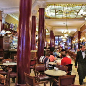 Café Tortoni in Monserrat, Buenos Aires, Argentina - Encircle Photos