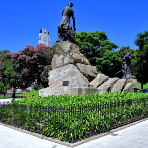 Leandro Alem Monument at San Martín Plaza in Retiro, Buenos Aires, Argentina - Encircle Photos