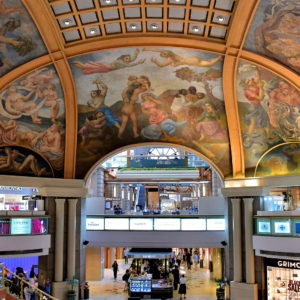 Frescos in Galerías Pacífico Shopping Arcade in San Nicolás, Buenos Aires, Argentina - Encircle Photos
