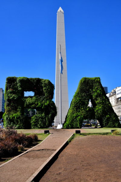 Obelisk in San Nicolás, Buenos Aires, Argentina - Encircle Photos