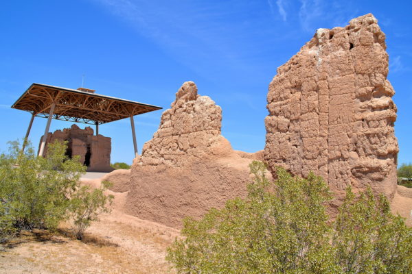 Overview of Casa Grande Ruins in Coolidge, Arizona - Encircle Photos