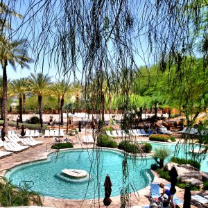 Swimming Pool at Pointe Hilton Tapatio Cliffs Hotel in Phoenix, Arizona - Encircle Photos