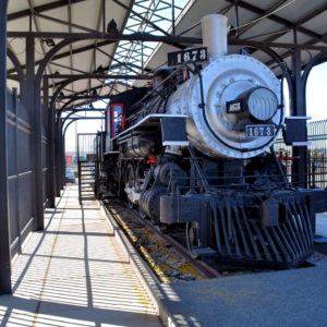 Locomotive 1673 at Historic Train Depot in Tucson, Arizona - Encircle Photos