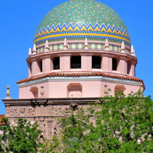 Pima County Courthouse Dome in Tucson, Arizona - Encircle Photos