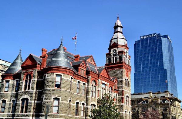 Old Pulaski County Courthouse and Stephens Buildings in Little Rock, Arkansas - Encircle Photos