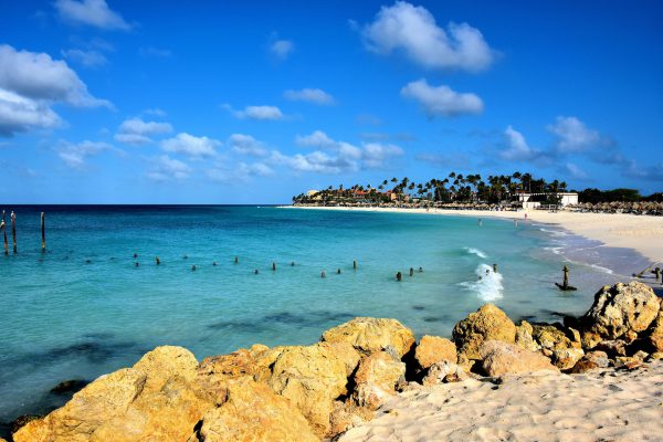 Druif Beach near Oranjestad, Aruba - Encircle Photos