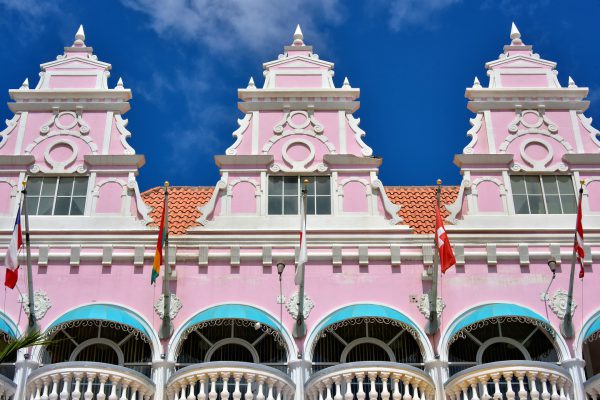 Dutch Colonial Architecture in Oranjestad, Aruba - Encircle Photos