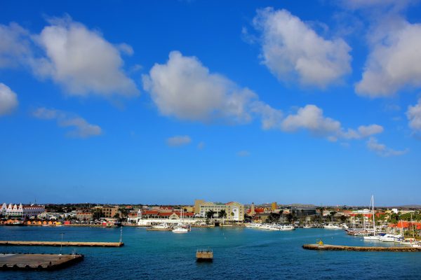 Seaport Marina along Downtown Oranjestad, Aruba - Encircle Photos