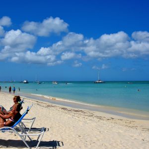 Playa Linda Beach in Palm Beach District, Aruba - Encircle Photos
