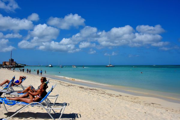 Playa Linda Beach in Palm Beach District, Aruba - Encircle Photos