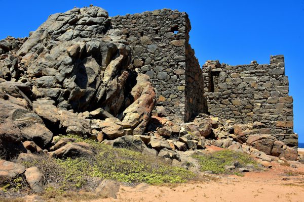 Bushiribana Gold Mill Ruins in Santa Cruz District, Aruba - Encircle Photos