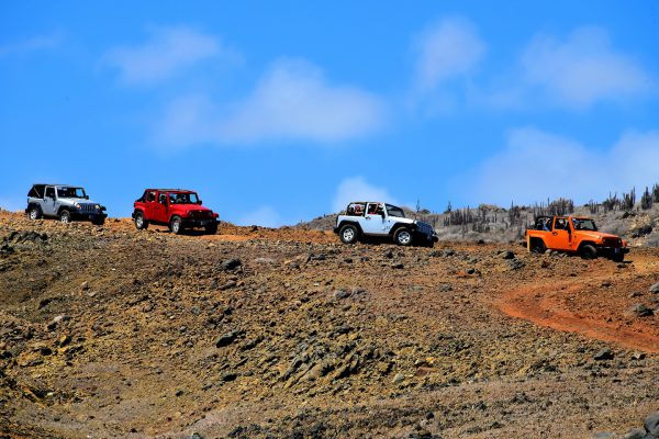 Jeep Caravan Excursion along North Shore in Santa Cruz District, Aruba - Encircle Photos