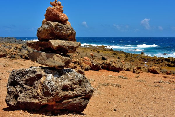 Rock Towers in Santa Cruz District, Aruba - Encircle Photos