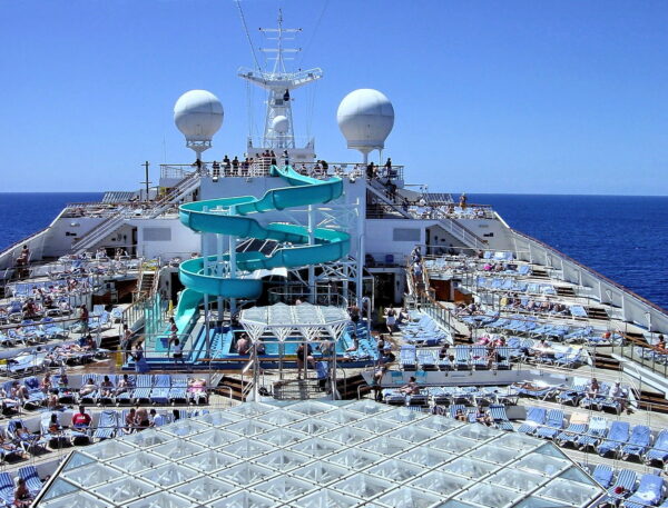 Chapter 22: Swimming Pool on Cruise Ship in Atlantic Ocean - Encircle Photos