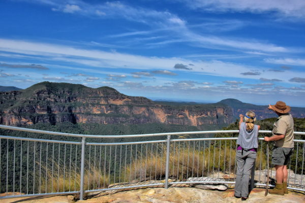 Anvil Rock Lookout near Blackheath in Blue Mountains, Australia - Encircle Photos
