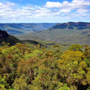 Lookout at Scenic World in Katoomba in Blue Mountains, Australia - Encircle Photos