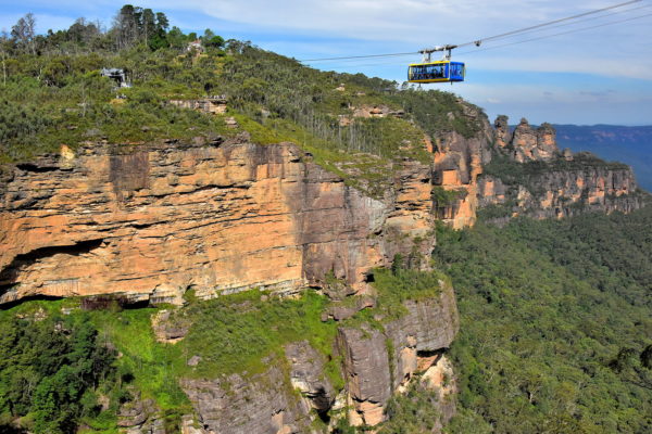 Scenic Skyway at Scenic World in Katoomba in Blue Mountains, Australia - Encircle Photos
