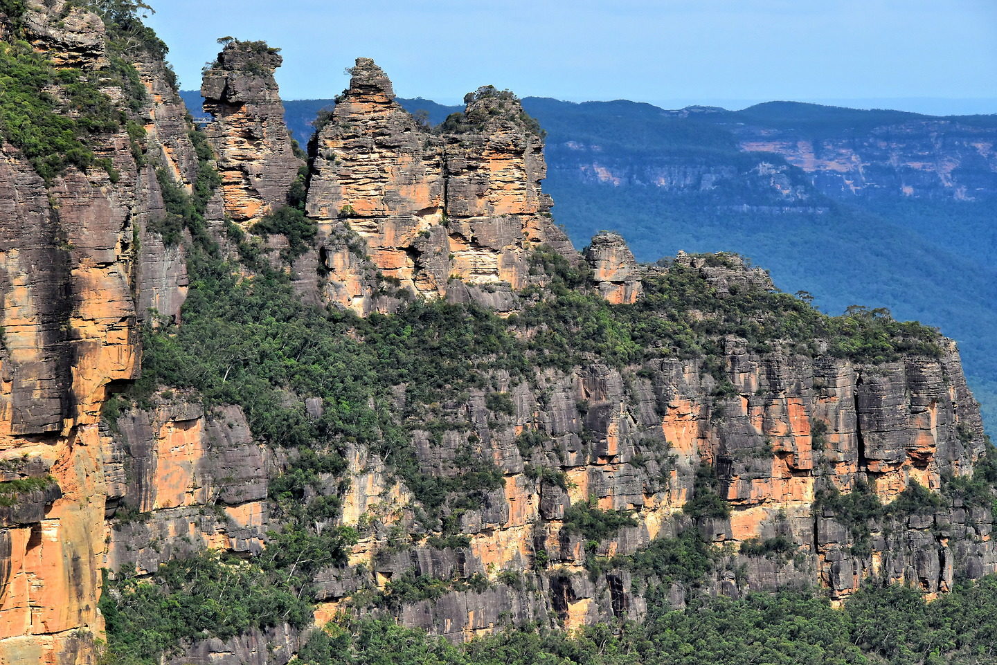 The Three Sisters at Echo Point, Katoomba — the Blue Mountains' signature sandstone formation