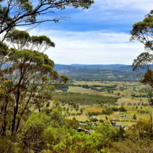 Hartley Valley West View from Mount York near Mount Victoria in Blue Mountains, Australia - Encircle Photos